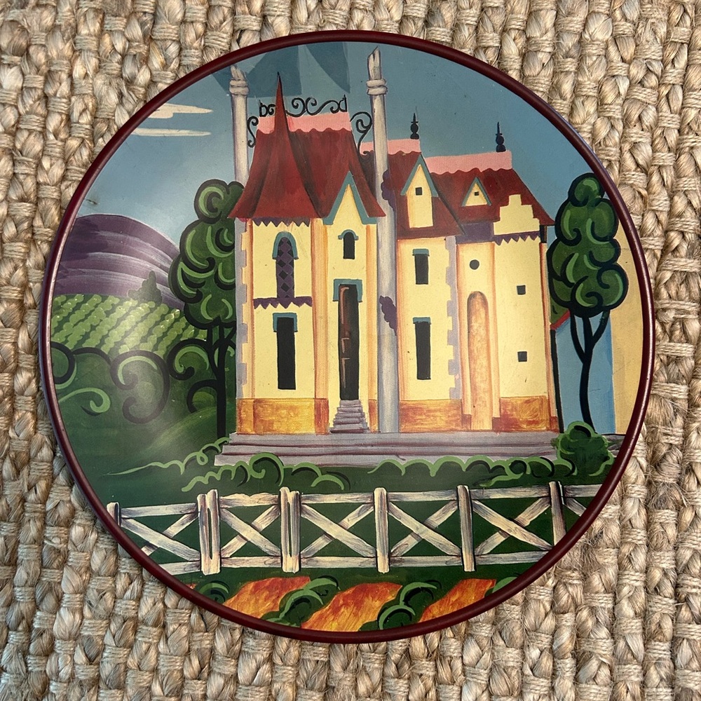 Jim Shore Crazy Mountain Decorative Plate